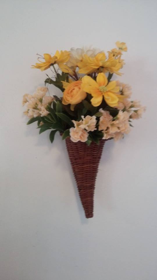 yellow cone flowers
